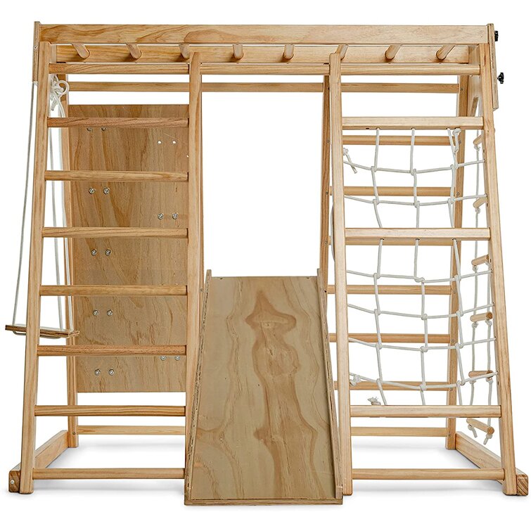 Wooden indoor jungle sales gym